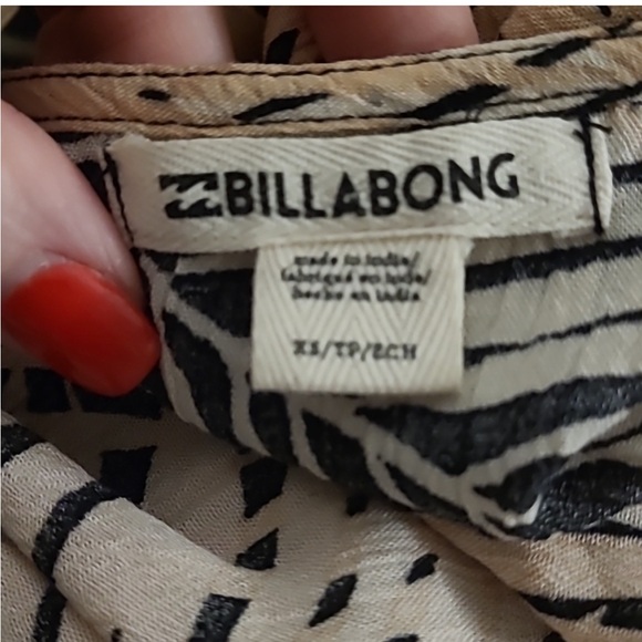 BillaBong Wrap and Roll Palm Print Dress - Picture 4 of 5